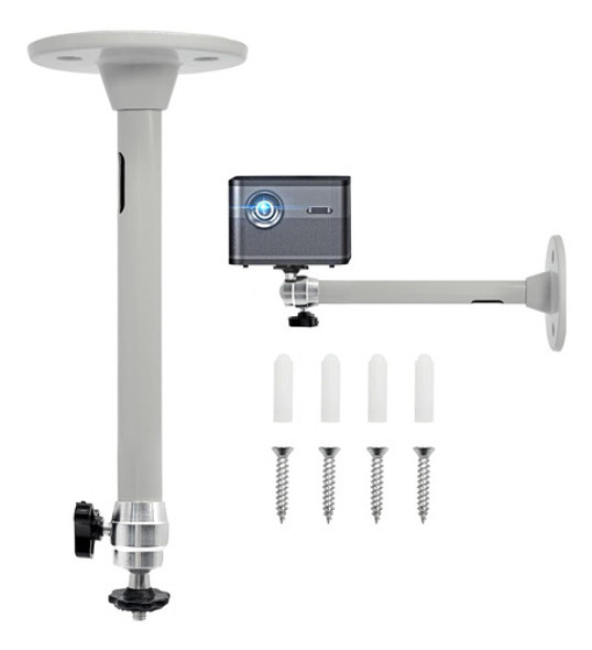 Soporte P/ Mini Proyector Techo Pared Rotación 360 Ajustable 0