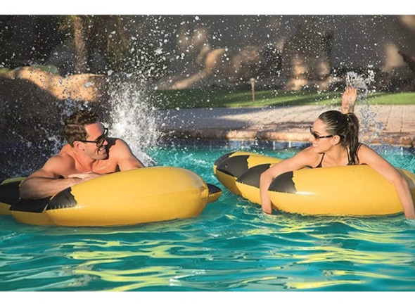 2 Colchonetas Inflables Apoya Vaso + Salvavidas + Pelota 1 2 Colchonetas Inflables Apoya Vaso + Salvavidas + Pelota 1