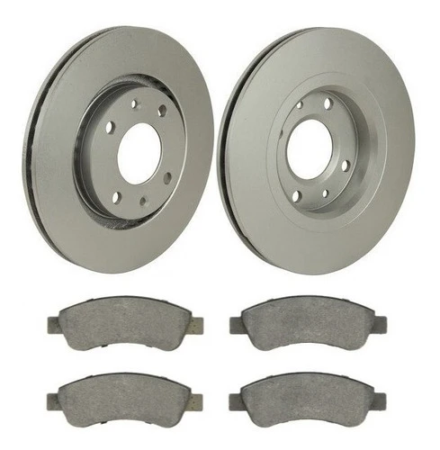 Discos + Pastillas De Freno Peugeot 206 207 208 301 307 0