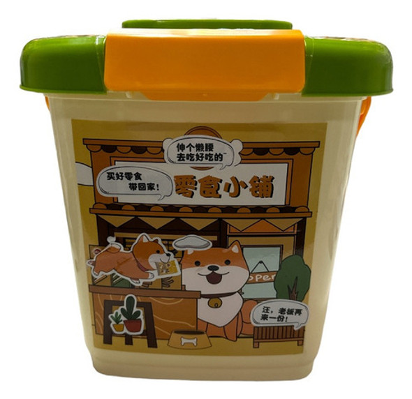 Contenedor De Ración Para Mascota Perro Gato Con Pala 1