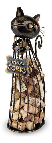 True 6335 Gato Vino Corcho Accesorios De Visualizacion Bron 0