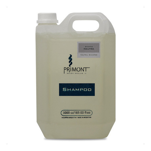 Primont Shampoo Neutro Ph Balanceado Sin Parabenos 5000ml 0