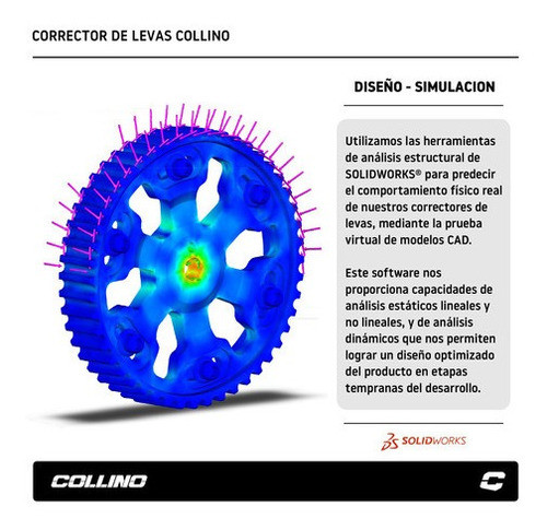Corrector De Levas Fiat 128 125 Negro Faster By Collino Full 1