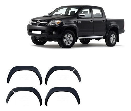 Fenders Toyota Hilux Vigo 2005/2009 Doble Cabina 0