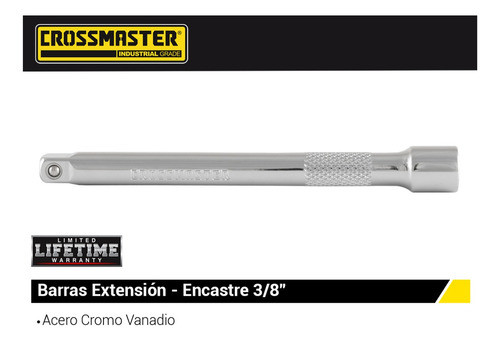 Barra De Extensión 152mm (6'') Encastre 3/8'' Crossmaster 1