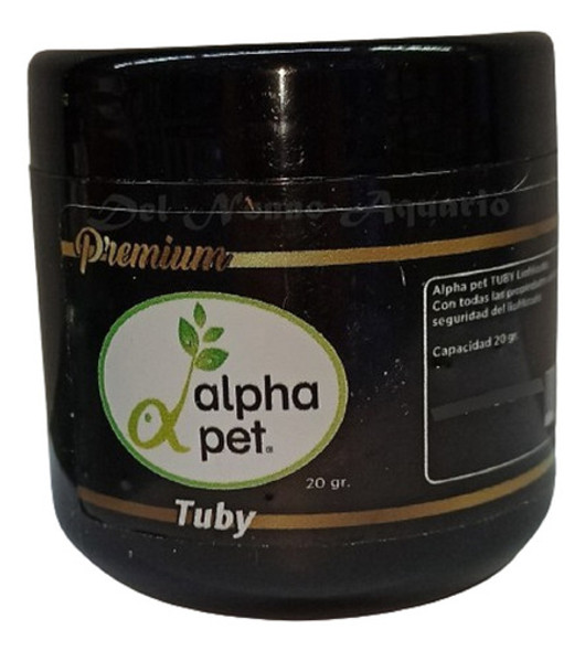 Alimento Tubifex Alpha Pet 20g Tuby Cubo Acuario Bettas 0