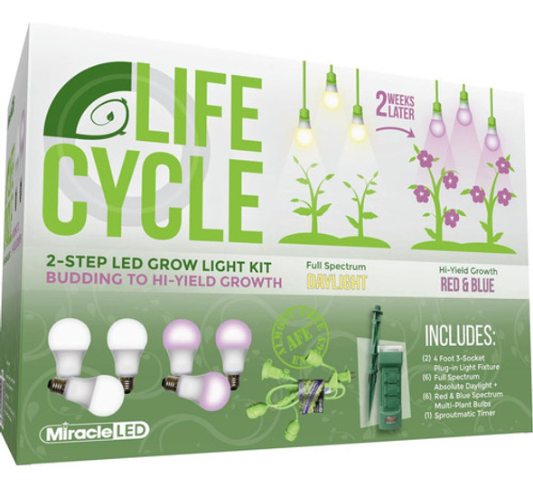 Plant Life Cycle 3socket Kit De Luz De Crecimiento Sinc... 0 Plant Life Cycle 3socket Kit De Luz De Crecimiento Sinc... 0
