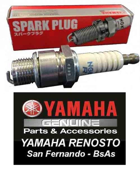 Bujía Original De Motores Fuera De Borda Yamaha 40hp 2t 3cil 1 Bujía Original De Motores Fuera De Borda Yamaha 40hp 2t 3cil 1