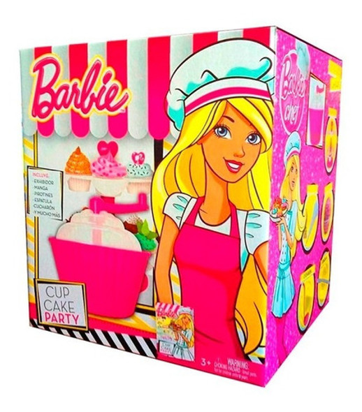 Barbie Chef Cupcake Party Tv Mt3 Bb9993 Ttm 1