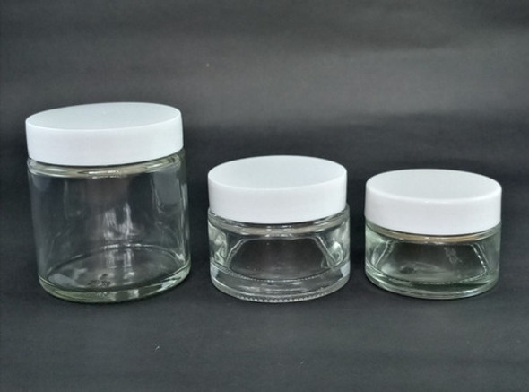 Pote De Vidrio Cosmético De 50ml 1