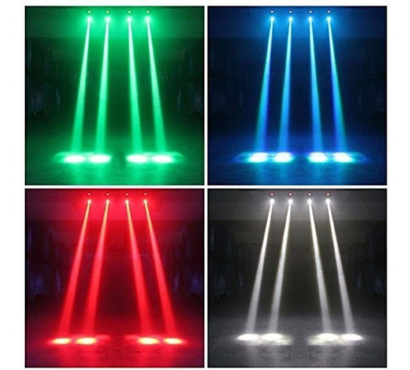 U`king Led Luz Principal Móvil Rgbw Luz De Haz Con Dmx Para 1