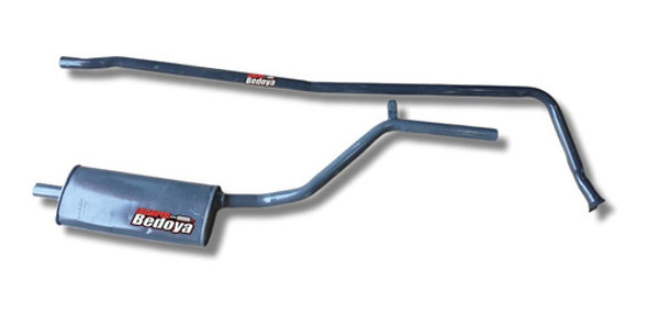 Caño De Escape Con Un Silenciador Fiat 128 0