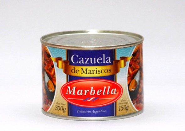 Cazuela De Mariscos Marbella 12x300 G - El Rey Del Mar 0