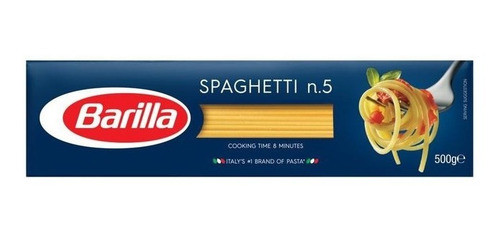 Pasta Italiana Barilla N.5 Spaghetti Pack 9 Un X 500gr ! 1