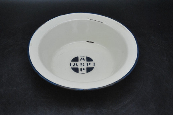 Antiguo Plato Hondo Esmaltado Vintage Viejo Msp 0