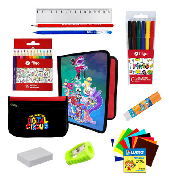 Oferton Carpeta + Cartu + Utiles Digital Circus #607 0 Oferton Carpeta + Cartu + Utiles Digital Circus #607 0