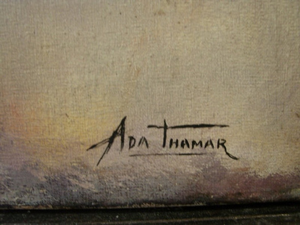 Ada Thamar / Angeles / Oleo / 70 X 50 Cm # 1454 1