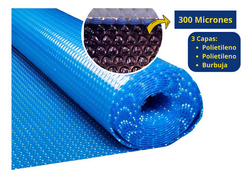 Cobertor Pileta Manta Termica Piscina Filtr Uv Medida 2,5x5 1