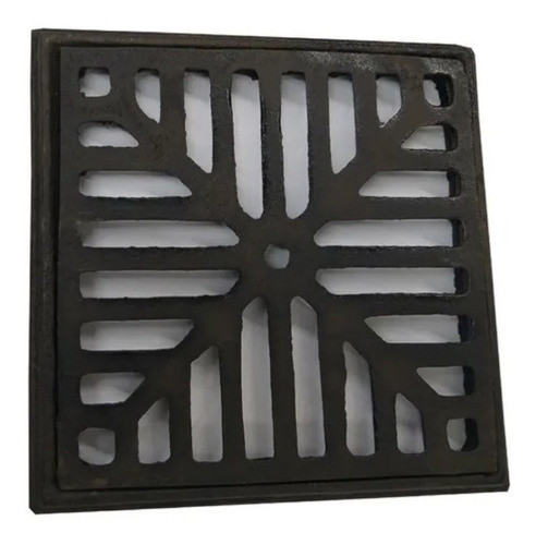 Kit X4 Rejilla De Fundición Para Piso De 20x20cm 0