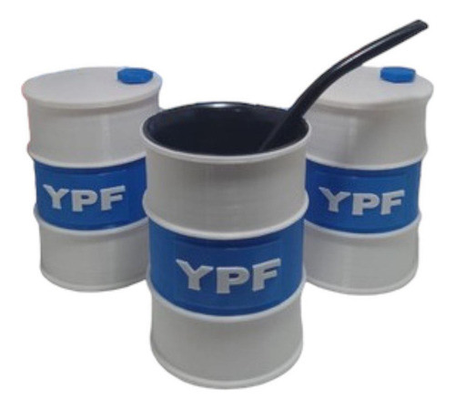 Set De Mate Ypf Impreso En 3d - Detta3d 0