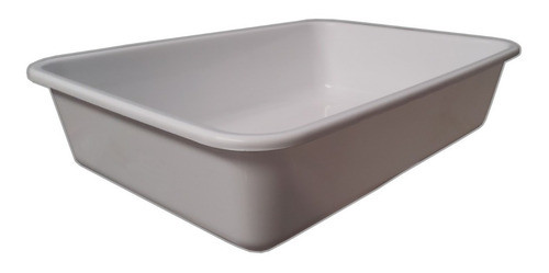Batea Plastico Bandeja Carniceria Comercial Blanca 41x30x9 0