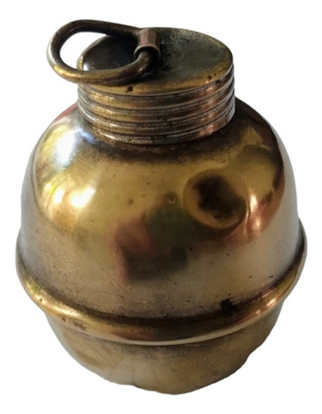 Antiguo Tintero De Bronce 1920 Drgm Made In Vienna Austria 1