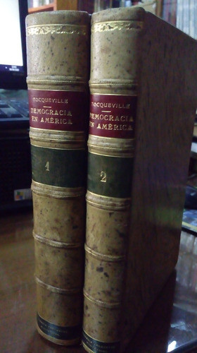 Libro La Democracia En América 2 Tomos Tocqueville 1