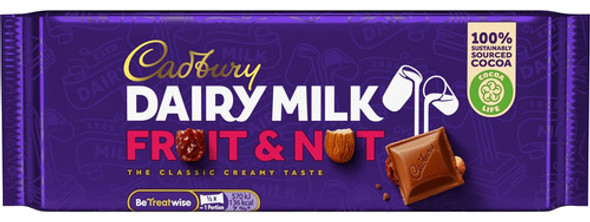 Chocolate Fruit Y Nuts Cadbury 162grs Pack X2 0