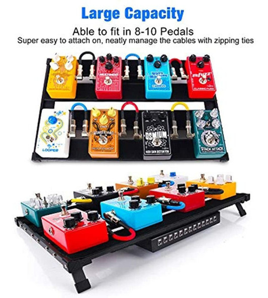 Tablero De Pedal De Guitarra Vangoa, Aleación De Aluminio Ul 1 Tablero De Pedal De Guitarra Vangoa, Aleación De Aluminio Ul 1