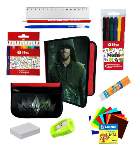 Oferton Carpeta + Cartu + Utiles Arrow #343 0