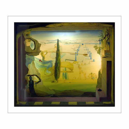 Lamina Fine Art El Pequeño Teatro Dali 60x70 M Y C 0