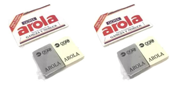 Goma Limpiadora Para Gamuza Y Nobuck Arola 0