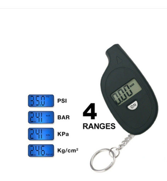 Medidor Presion De Neumaticos Psi Bar Kpa Kg/cm Bubba Tools 1 Medidor Presion De Neumaticos Psi Bar Kpa Kg/cm Bubba Tools 1