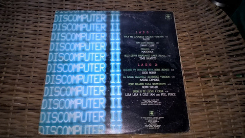 Falco Jimmy Cliff Madonna Discomputer 2 Lp Promo / Kktus 1