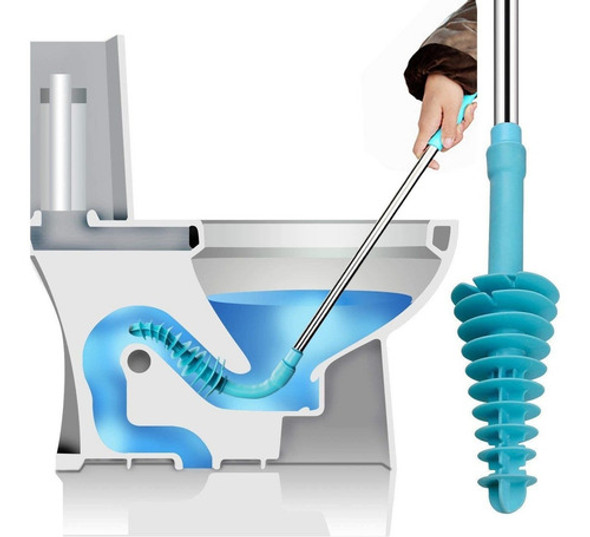 Destapa Tuberias De Inodoro De Tipo Sifon 0