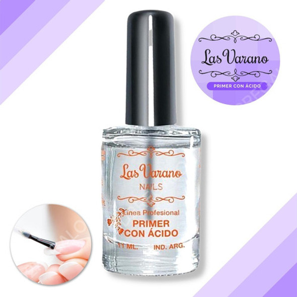 Primer Con Ácido Las Varanos 11ml Uñas Esculpidas Manicuria 1 Primer Con Ácido Las Varanos 11ml Uñas Esculpidas Manicuria 1