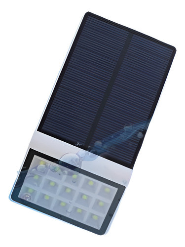 15 Led Energía Solar Sensor Luz Jardín Al Aire Libre Imperme 0