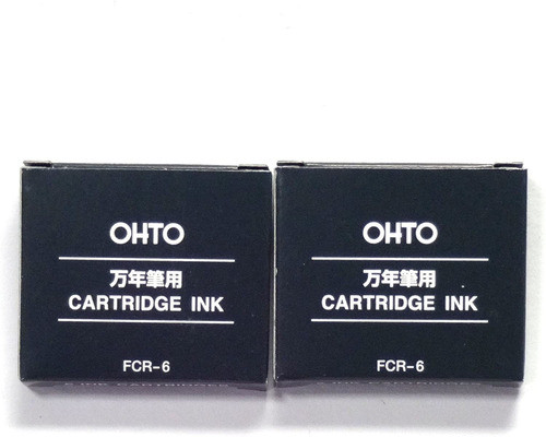 Cartucho De Tinta Para Pluma Estilografica Ohto 12-pack 0