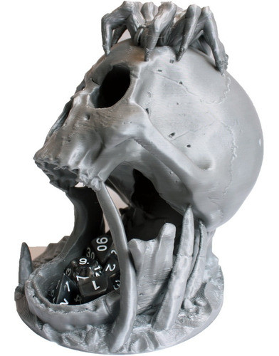 Torre De Dados Calavera Juegos De Mesa Rol D&d 1