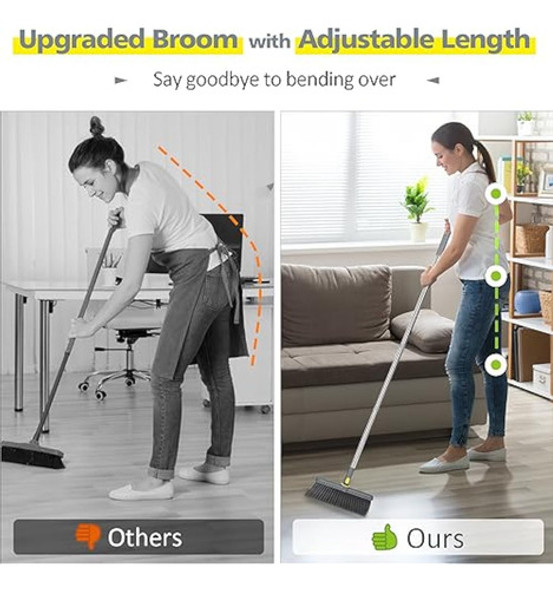 Juego De Escoba Y Recogedor Para Limpieza De 1