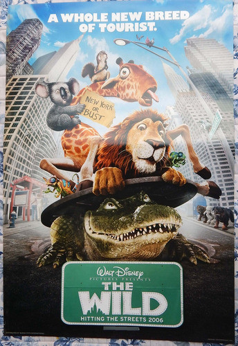 The Wild Walt Disney Poster De Cine Original 100x70 Cm. 0