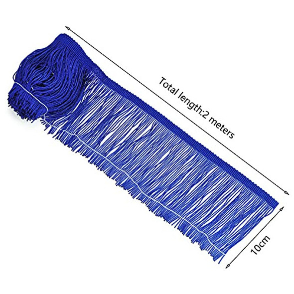 Cordón De Borla Con Flecos De 13 Yardas Y 4 Pulgadas De Anch 1