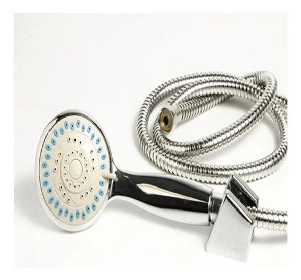 Kit Barral + Duchador De Mano 3 Funciones + Flexible 1.5 M 1