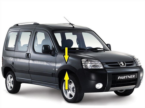 Partner 2016 Moldura Fender Pasaruedas Delantero Derecho 0
