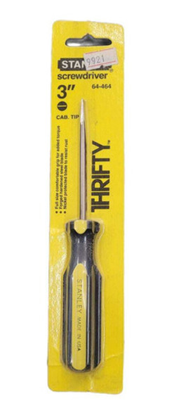 Destornillador Stanley Thrifty 5 X 76 3 Usa - Escar 0