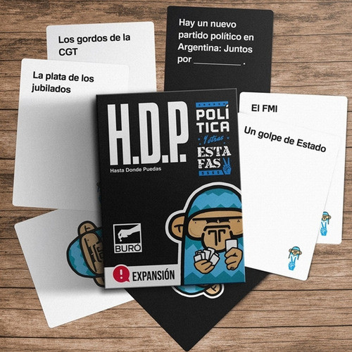 Juego De Cartas Hdp + Sexo + Futbol + Politica + Religiones 1