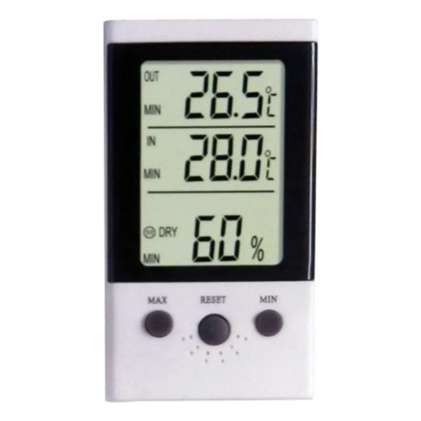 Termometro Digital Modelo Dt-3 2 Temperaturas Y Humedad 0