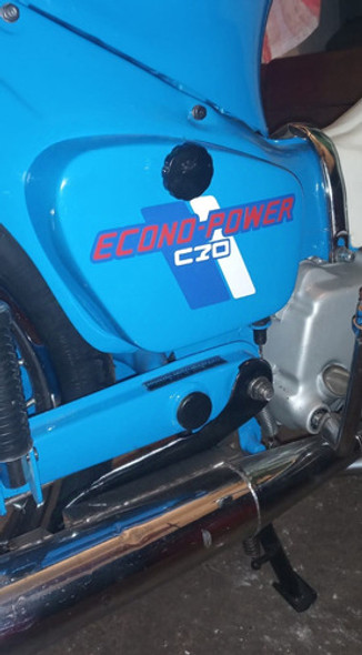Calcomanías Adhesivas Honda Econo-power C70 C90 1 Calcomanías Adhesivas Honda Econo-power C70 C90 1