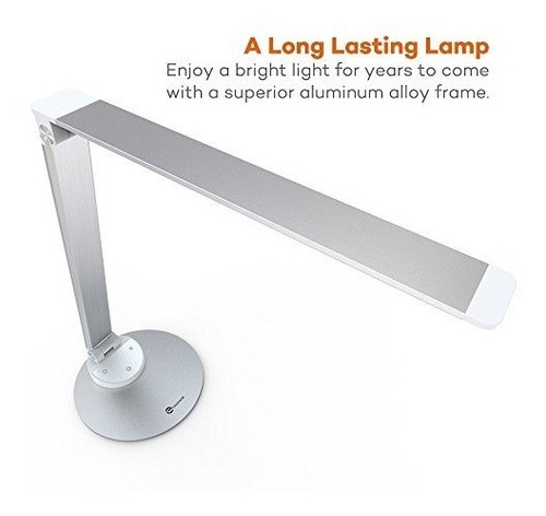 Lámpara De Escritorio Taotronics Led Con Puerto De Carga Usb 1