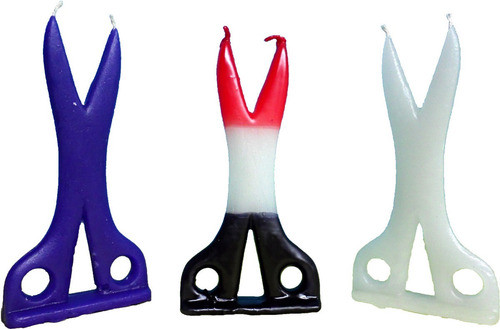 Vela Forma Tijera Ritual Candles Ivanko 0